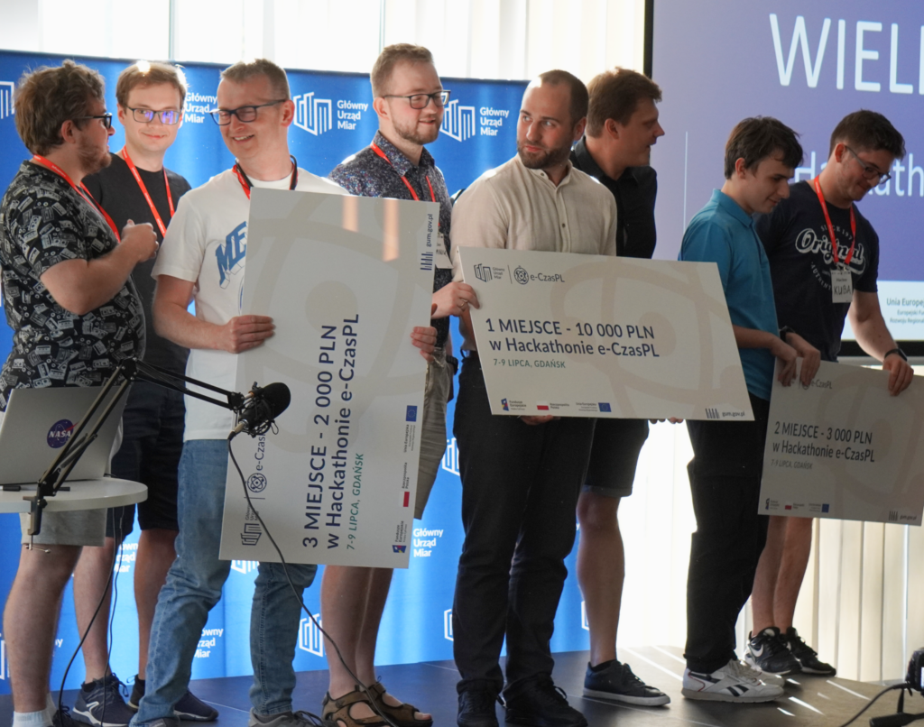 zwycięskie drużyny hackathonu